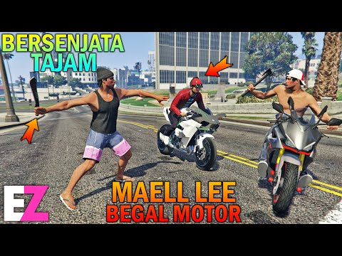 PREMAN TERKUAT JADI MALING BEGAL MOTOR - GTA 5 YOUTUBER KOCAK PARODY