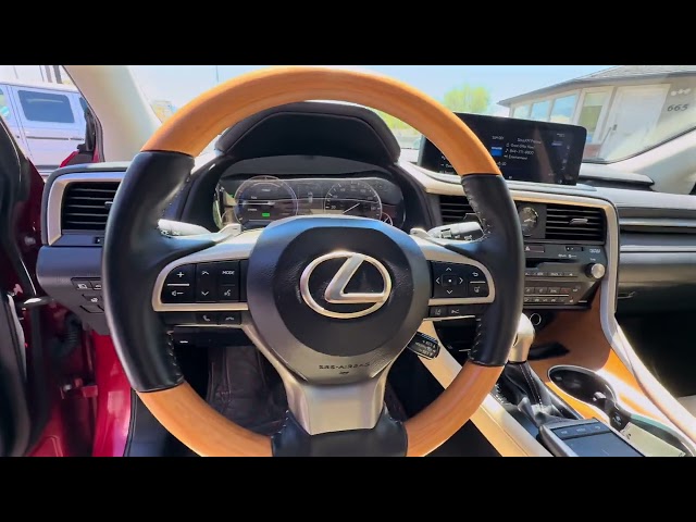 2021 LEXUS RX SUV V6, HYBRID, 3.5 LITER RX 450H SPORT UTILITY 4D
