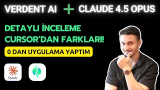 Verdent + Opus 4.5: Fullstack Uygulama Geliştirdim & Arayüz + Backend’i Test Ett