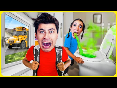 OKULA GİTMEMEK İÇİN BAHANE UYDURDUM MERT SARI