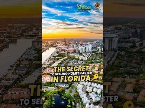 The Secret to Selling Homes Faster in Florida 🔑