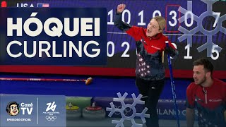 AO VIVO: CURLING | OLIMPÍADAS DE INVERNO 2026 | NORUEGA X CANADÁ | DUPLAS MISTAS