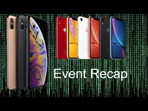 apple September event 2018 recap