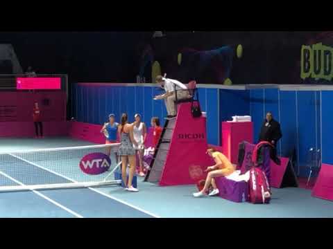 WTA Handshake Fail: Budapest 2019 R1 - Garcia Perez/Voracova vs Hon/Rodionova