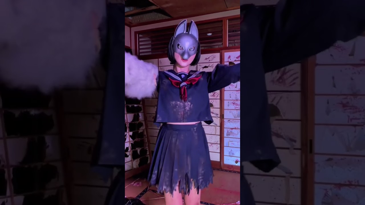 Silent Hill f Hinako cosplay 🍚🦊雛子（サイレントヒルf）で昼メシの流儀踊ってみた #Shorts #cosplay #silenthillf #hinako