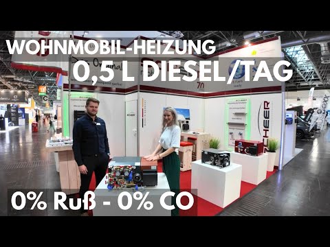 MOTORHOME CAMPING ACCESSORIES 2026 New products SCHEER Original diesel water heater