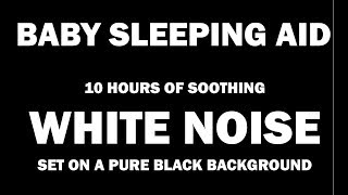 White Noise - Black Screen - No Ads - 10 hours - P