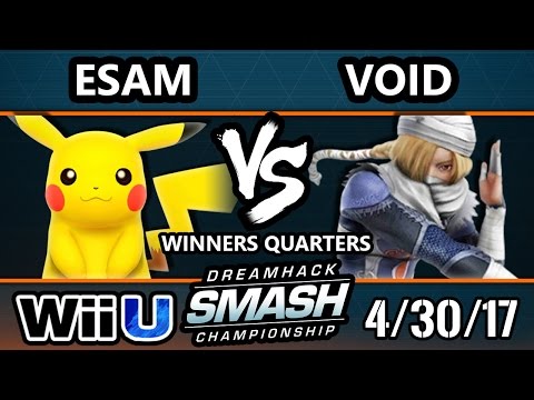 DHA 2017 SSB4 - CLG | VoiD (Sheik, Fox) Vs. PG | ESAM (Pikachu) Smash 4 WQ - Smash Wii U