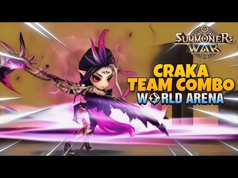 Craka Team Combo in World Arena - Summoners War