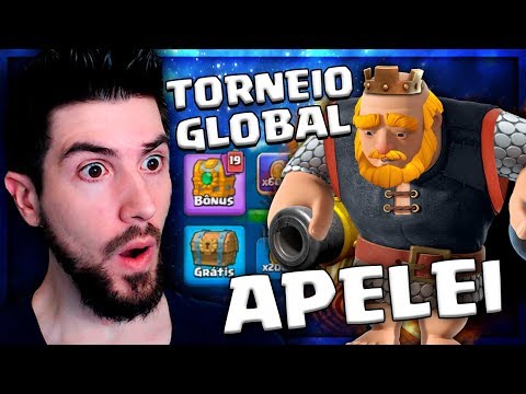 APELEI COM O GIGANTE REAL NO TORNEIO GLOBAL DO CLASH ROYALE!