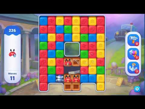 Fishdom Blast Level 226 - NO BOOSTERS GAMEPLAY 🐠 | SKILLGAMING ✔️