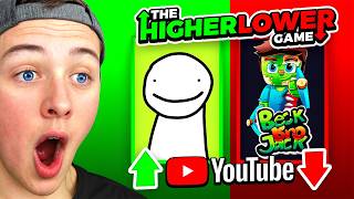 BECKBROS Play HIGHER or LOWER (YouTube Subscribers)