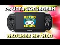 New PS Vita Jailbreak!  No PC Required! [2023]
