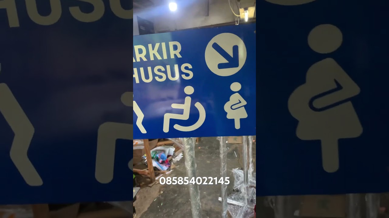 Plat rambu lalu lintas rambu alumunium cikarang bekasi