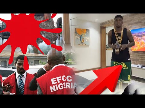 Tiktok big boy SKUDDY found Dæd in an Apartment as EFCC carry out their Mid Night Rəid LEKKI Phase 1