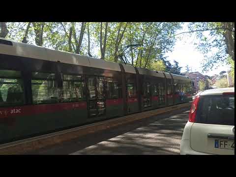 Tram 8 9106 15 Arpile 2020 11:30 Tratto: Trastevere Bernardino da Feltre - Ippolito Nievo