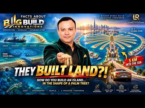 Dubai Built LAND in the SEA?! How Palm Jumeirah Was Built