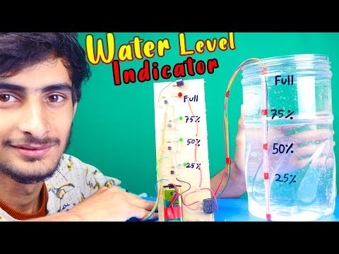 How To Make Simple Water Level Indicator | Water Level Indicator Project | DIY Water Level Indicator