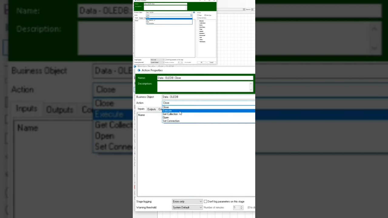 OLEDB in #BluePrism #excel