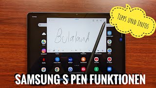 Samsung S Pen Funktionen und Features (Tipps und Infos)