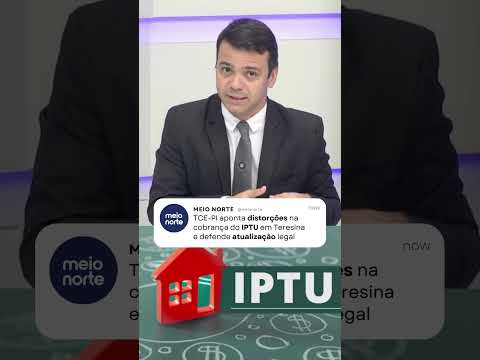 TCE-PI aponta distorções na cobrança do IPTU em Teresina e defende atualização legal #shorts