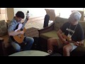 Jeff and Kimo at Aloha Music Camp