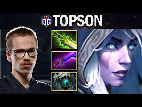 OG.TOPSON DROW RANGER WITH ETHEREAL-SKADI - DOTA 2 7.27 GAMEPLAY