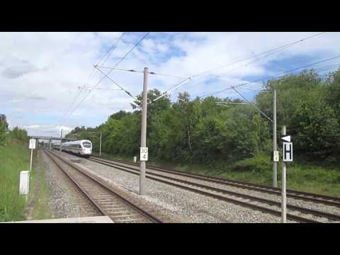 ICE T Durchfahrt 200 km/h