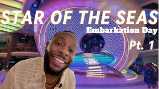 Pt.1| What's the vibe on the WORLDS LARGEST CRUISE SHIP? | Embarkation Day