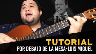 Luis Miguel - Por debajo de la mesa (Tutorial)