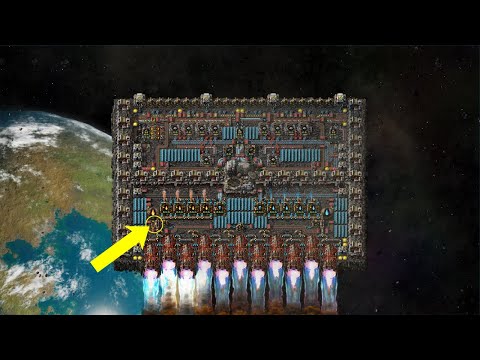 How I Design Spaceships in Factorio