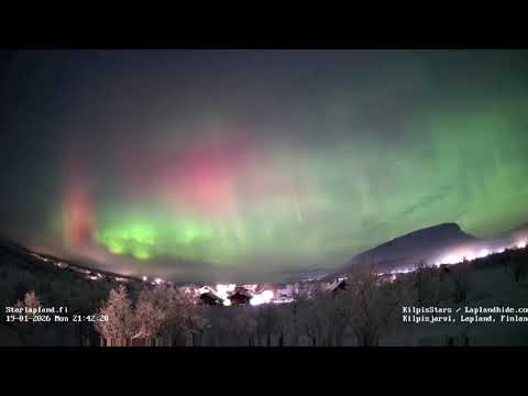 19.1. -26 Kilpisjärvi Northern Lights