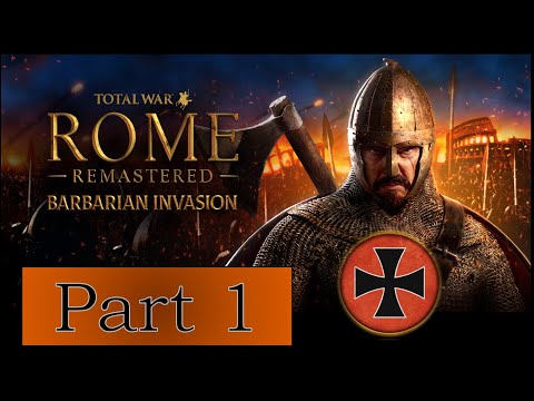 New Series! Goths in Rome: Total War Barbarian Invasion - no commentary (1)