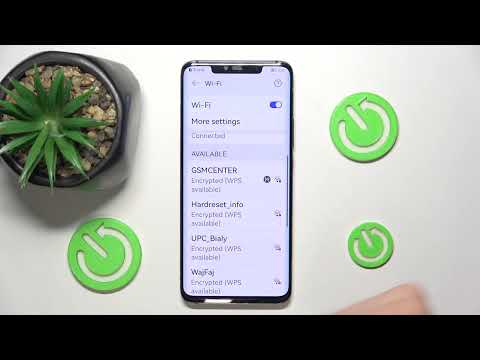 How to Connnect HUAWEI Mate 20 Pro to Wi-Fi – Connection Settings