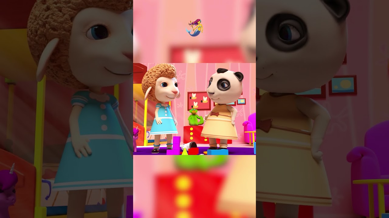 男の子は女の子が遊ぶのを防ぎます😁 面白い漫画