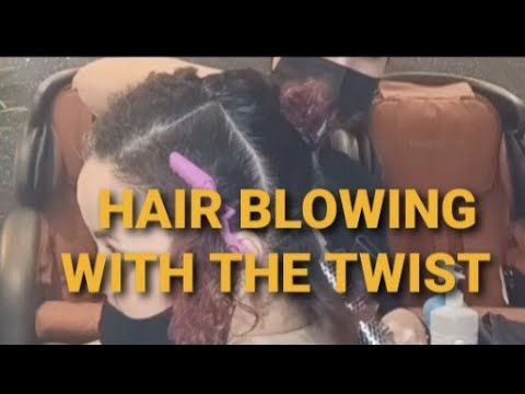 HOW TO DO CURLY HAIR USING HAIR BLOW TECHNIQUE