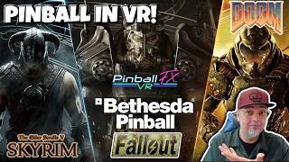Fallout Doom & Skyrim Pinball In Virtual Reality Worth Playing on Meta Quest?