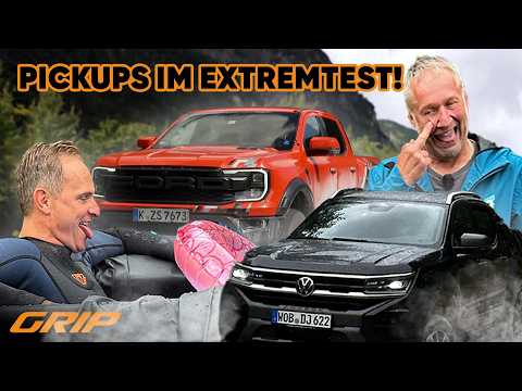 Video Thumbnail: Pickups, die krassen Multitools auf Rädern: VW Amarok 🆚 Ford Ranger I GRIP