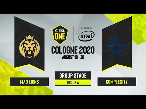 CS:GO - Complexity vs. MAD Lions [Nuke] Map 2 - ESL One Cologne 2020 - Group A - EU