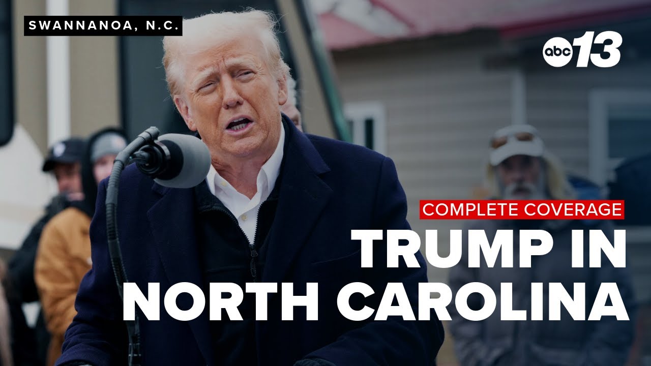 Trump proposes 'getting rid of FEMA' during North Carolina visit