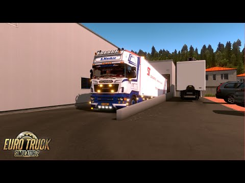 {ETS2 1.36}Unloading at LIDL {Heilbronn map}