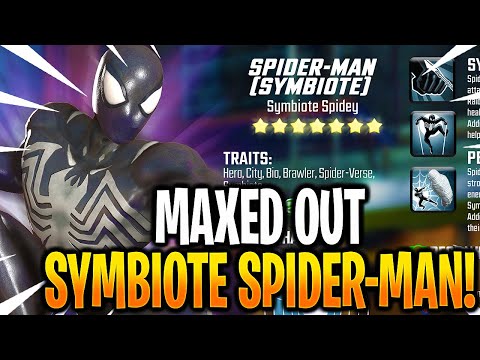 *NEW* G14 SYMBIOTE SPIDER-MAN RANK 5 ISO SHOWCASE & GAMEPLAY! - MARVEL Strike Force - MSF