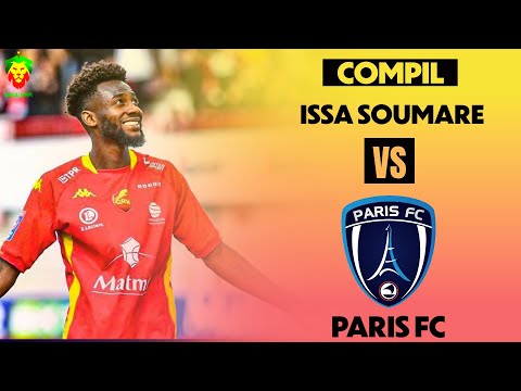 Issa Soumare vs Paris FC - 1 but 1 assist