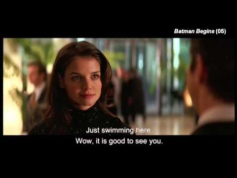 Batman Begins (clip6)- the Billionaire Playboy's Persona