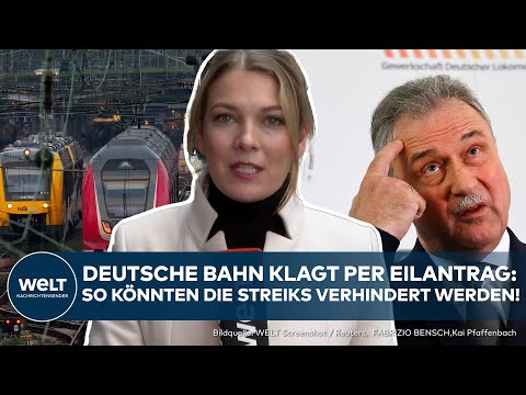 LOKFÜHRER-STREIK: Deutsche Bahn klagt gegen GDL Streik! So könnten Weselkys Pläne verhindert werden!