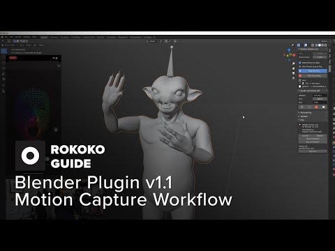 Rokoko Studio Live Plugin for Blender - including Retargeting tool for Motion Capture animations