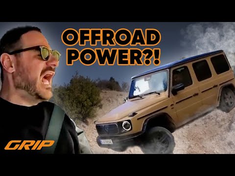 35-Degree Incline: Extreme Offroad Challenge in the Mercedes G-Class 💪😱 [Dubbed with AI] | GRIP