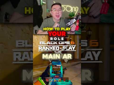 How to Play the AR Role in Black Ops 6 Ranked Play🤝🏼