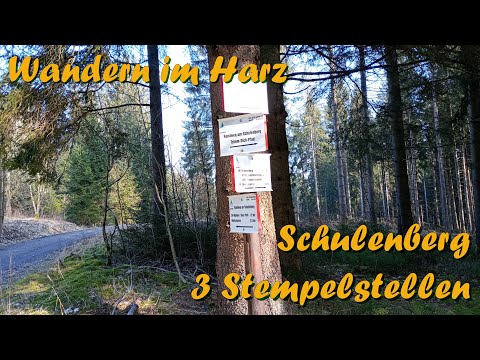 Wandern im Harz bei Schulenberg / 3 Stempelstellen der Harzer Wandernadel