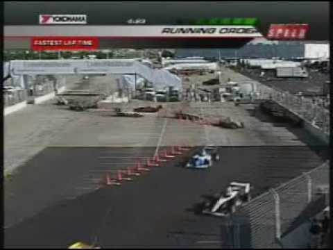 JI1 2006 Champ Car Atlantic 3 Third restart Mayhem